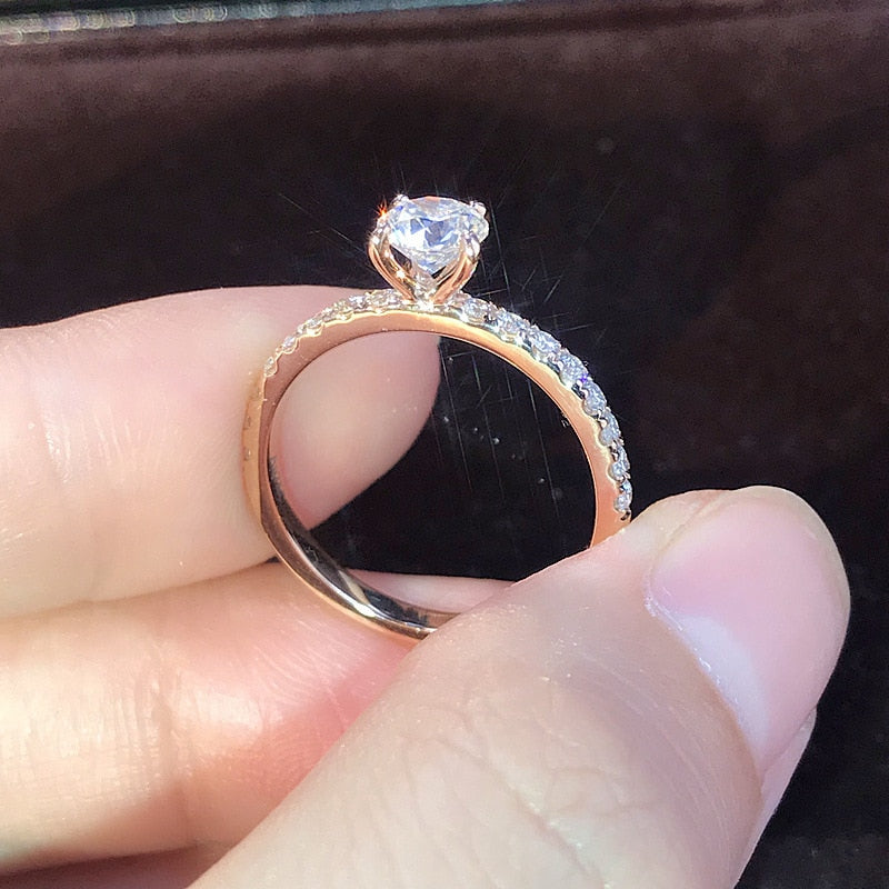 Anel Design Crystal Zircon
