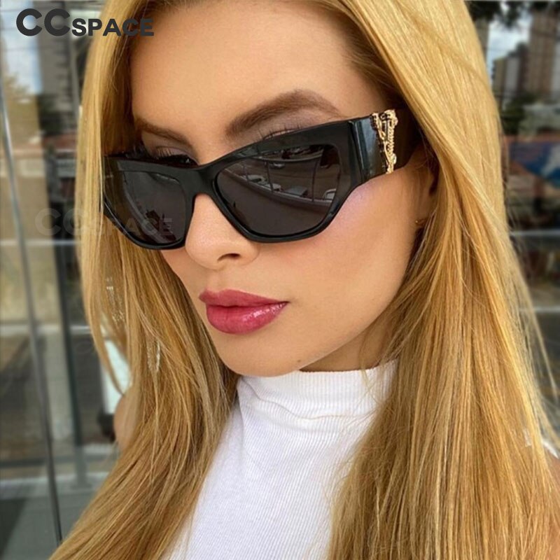 Óculos de sol Cat Eye Luxo Armação pequena
