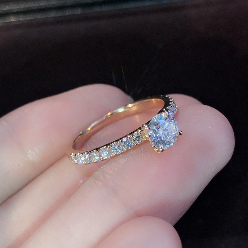 Anel Design Crystal Zircon