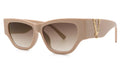 Óculos de sol Cat Eye Luxo Armação pequena
