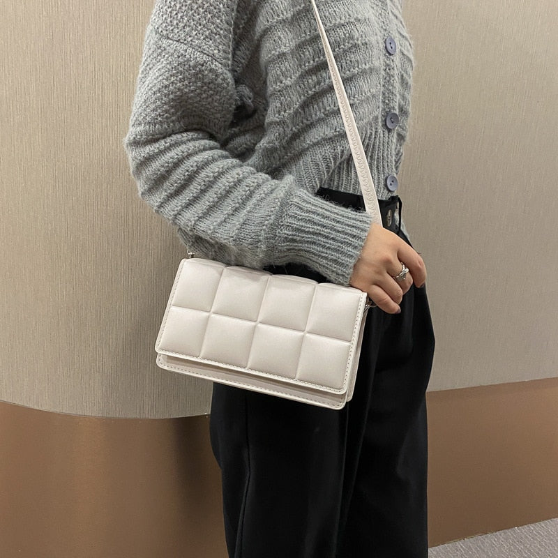 Bolsa de Ombro Único Design Minoritário Bolsa Cross-Body