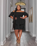Plus Size Novo em conjuntos combinando Conjuntos de duas peças