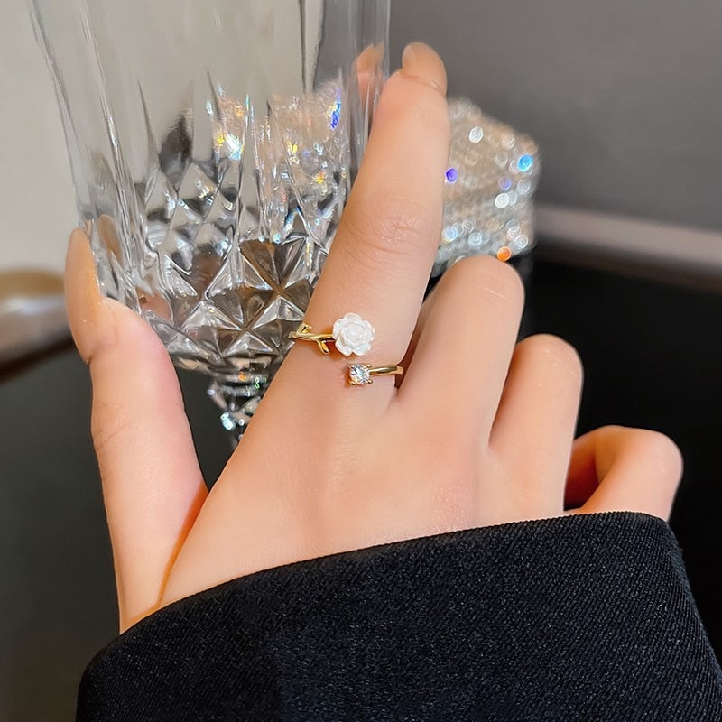 Anel Zircon Setting