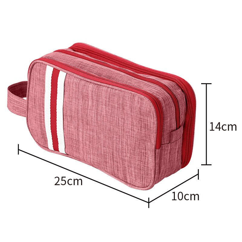 Bolsa de higiene pessoal de viagem