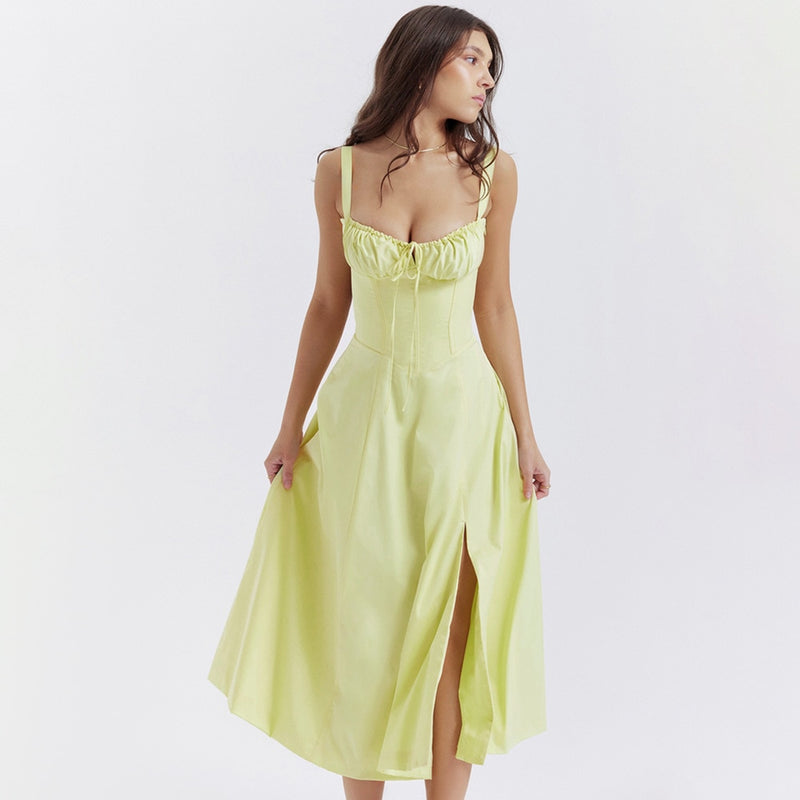 Vestidos femininos de verão com estampas florais
