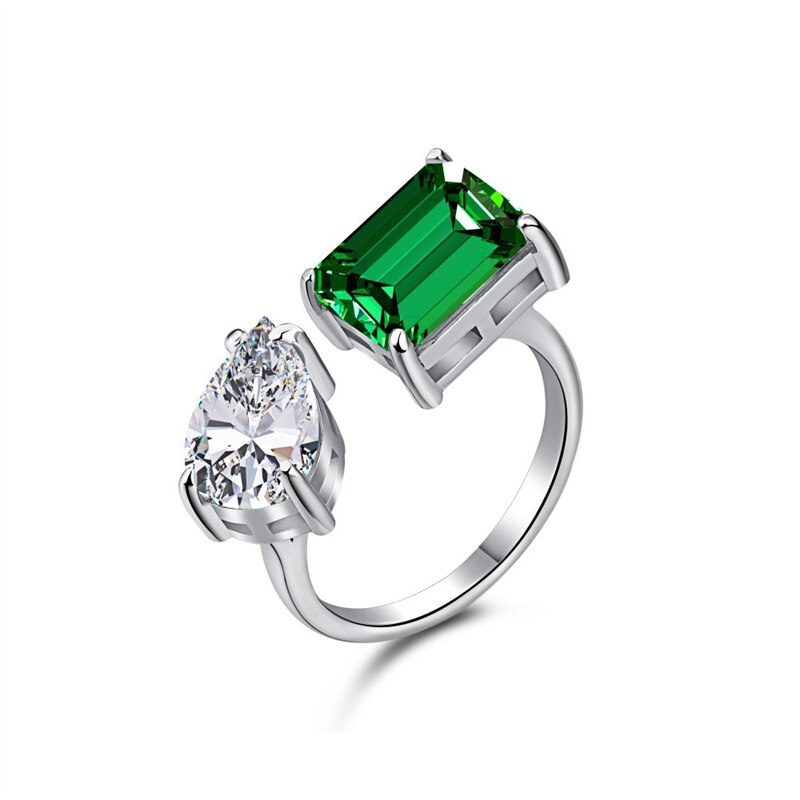 anel de diamante moda feminina atmosfera