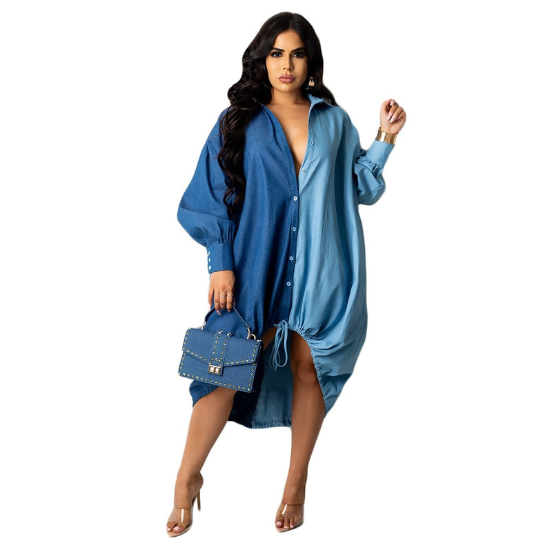 Plus Size Roupas Femininas  Vestidos de Manga Longa