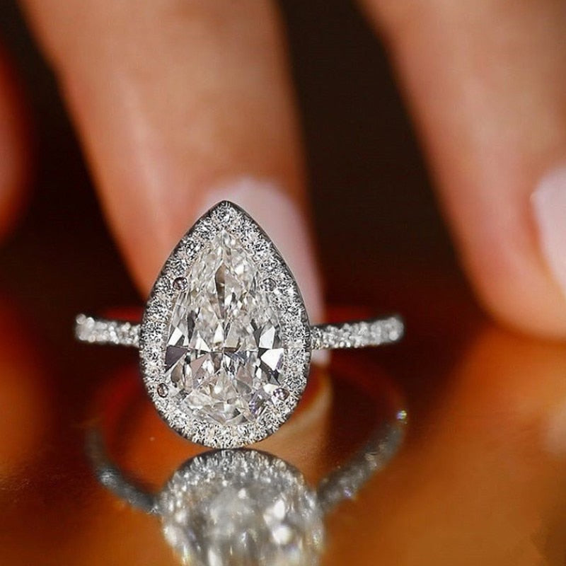 Anéis de Proposta de Noivado de Casamento