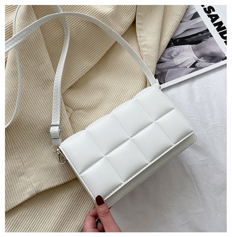 Bolsa de Ombro Único Design Minoritário Bolsa Cross-Body