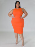 Plus Size Roupas Femininas Vestido Verão 2023