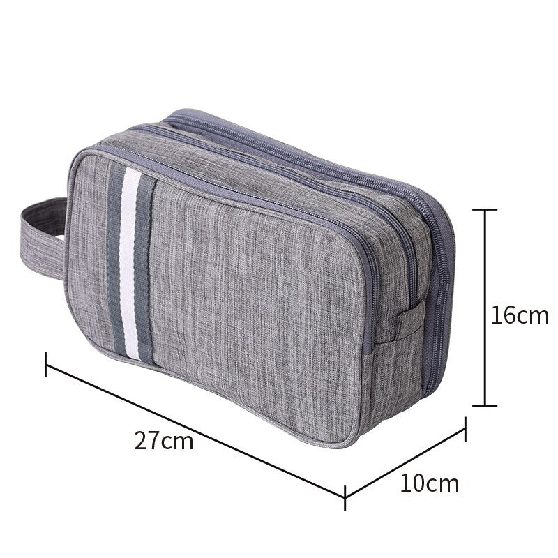 Bolsa de higiene pessoal de viagem