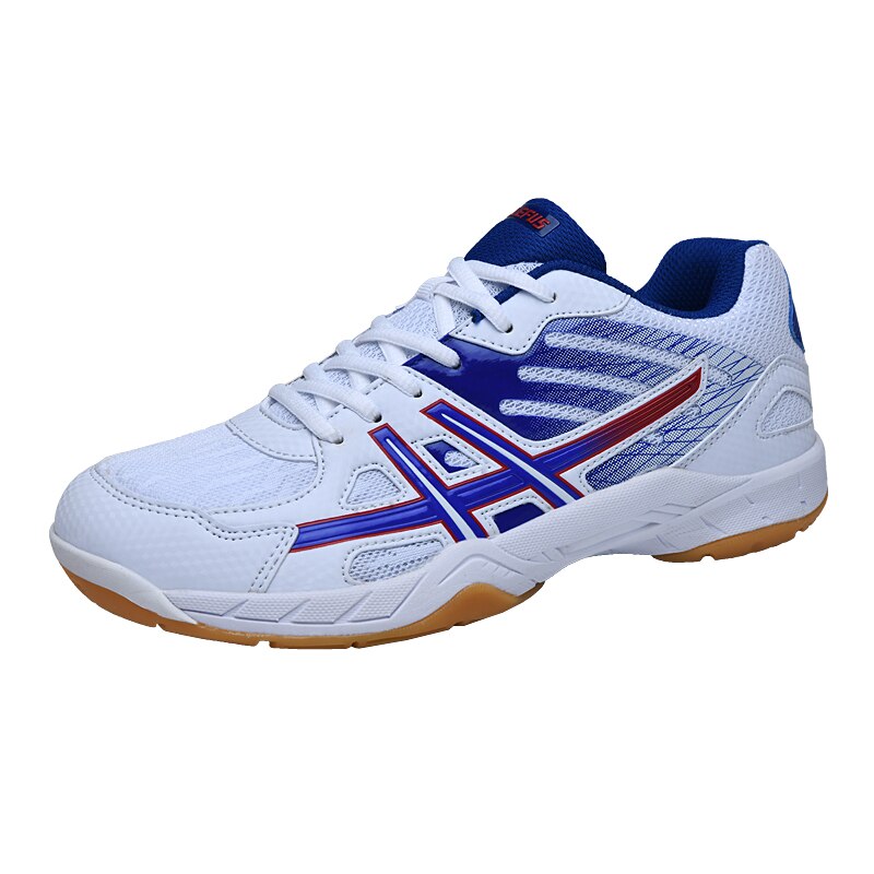 Sapatos esportivos femininos e masculinos Sapatos de badminton profissionais Confortáveis