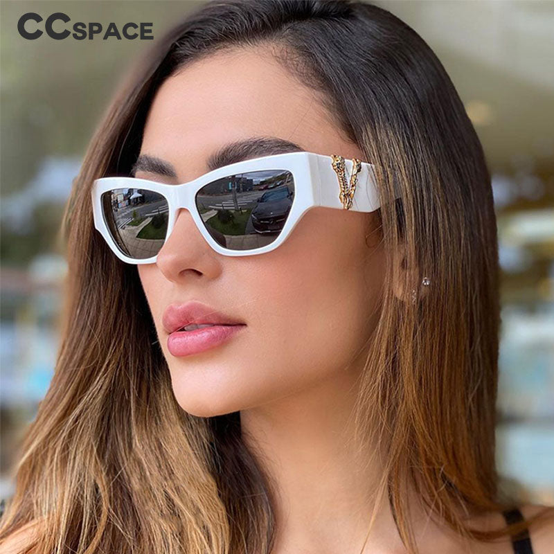 Óculos de sol Cat Eye Luxo Armação pequena