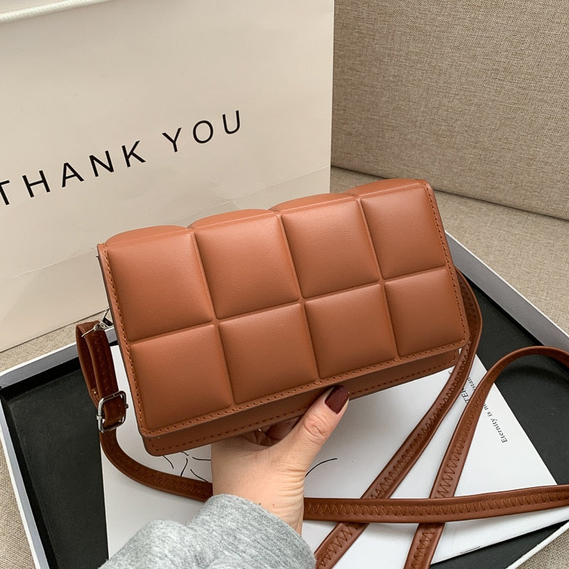 Bolsa de Ombro Único Design Minoritário Bolsa Cross-Body